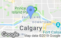 Map of Palliser, AB