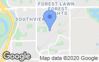 Map of Palliser, AB