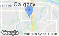 Map of Palliser, AB