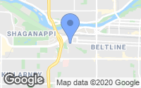 Map of Palliser, AB