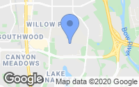Map of Palliser, AB