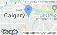 Map of Palliser, AB